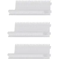 Typecat 3 Inch Clear Plastic Stand Cookie Holder Display Stand Place Card Holder Display Easels At Weddings(72 Pack)