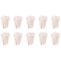 ISTOVO 500 PCS/Natural White Feathers in the Eye, 10 to 12 Inches of the Feather Wedding Decoration