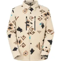 Picture - Jackor - Bemidji Jkt Emeral Print för Unisex - Storlek XL - Beige