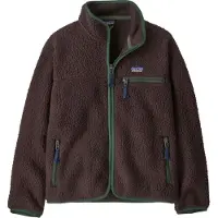 Patagonia - Varumärken - K's Retro Pile Jkt Den Brown för Unisex - Barnstorlek XL - Brun