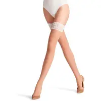 Falke Strumpbyxa cappuccino / vit