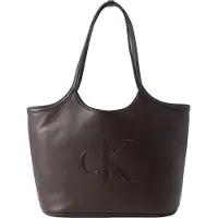 Calvin Klein Monogram Laptop Tote Bag