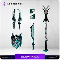 Metatravelers Legendari Glow Weapons Monteringssats