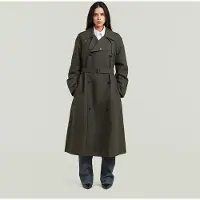 G-Star Long Trenchcoat - Grey - Women