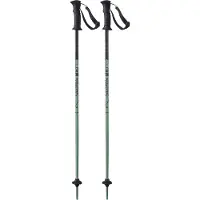 Salomon - Skidstavar - Kaloo JR Black/Green för UnisexAluminium - Barnstorlek 80 cm - Grön