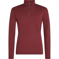 Icebreaker - Underställ - M Merino 200 Oasis LS Half Zip Port för UnisexUll - Storlek M - Bordeaux