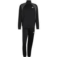 Adidas Träningsdräkt mörkgrå / svart / vit