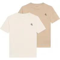 Calvin Klein T-shirt kräm / cappuccino