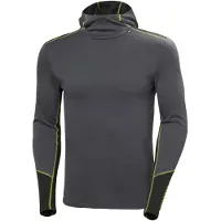 Helly Hansen Lifa Merino Midweight Hoodie, Herr, Grå