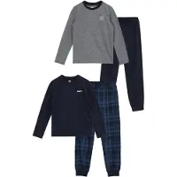 We fashion Pyjamas marinblå / mörkblå / gråmelerad / vit
