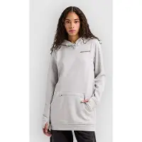 Burton Oak Long Hoodie gray cloud htr, M