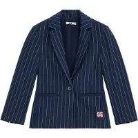 We fashion Blazer marinblå / bordeaux / vit