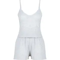 Trendyol Kort pyjamas grå