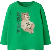 Name it T-shirt 'NMMNIKOLAI' cappuccino / ljusbrun / gräsgrön / mörkgrön