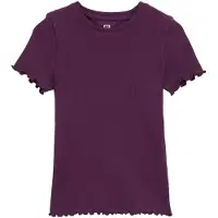 We fashion T-shirt mörklila