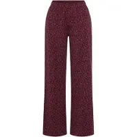 s.Oliver Pyjamasbyxa bordeaux / svart