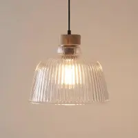 Lamkur Hänglampa Asta , dimbar, Genomskinlig / transpare, Vardagsrum / matsal, Glas, Pendellampa