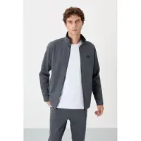 Tommy Life Herr Zip-krage Sweatshirt och Byxor Set