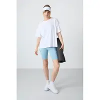 Tommy Life Höga Sports Leggings med Korta Ben