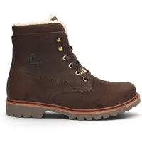 Panama jack Herr Brown Leather Vattentåliga Snörade Stövlar - P03-Aviator C41