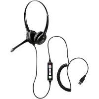 Geemarc Telecom Geemarc CLA3 USB-A-Kopfh&ouml;rer + Microphone, H&ouml;rger&auml;tekompatibel