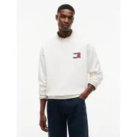 Tommy Hilfiger Tommy Jeans Back Wavy Flag Terry Relaxed Sweatshirt