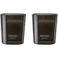 Meraki Scented Candle - Amber Dust 2 x 60 g