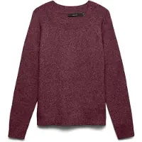 Vero Moda Tröja 'VMDoffy' vinröd