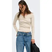 ONLY T-shirt 'ONLTenna' beige