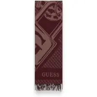 GUESS för kvinnor. AW5662POL03 Halsduk 60x180 vinröd (OSFA), Casual, Granat, Polyester