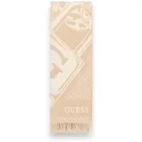 GUESS för kvinnor. AW5662POL03 Scarf 60x180 taupe (OSFA), Beige, Casual, Polyester