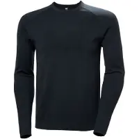 Helly Hansen Lifa Merino Knitevo Crew, Herr, Svart