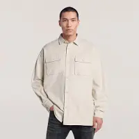 G-Star Oversized work shirt - Beige - Men