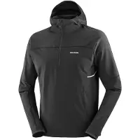 Salomon - Trail running kläder - Sense Aero Hybrid HZ HD M Deep Black för Unisex - Storlek M - Svart