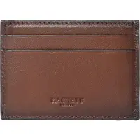 Hackett för män. HM4100064 Bootrm korthållare i brunt läder (OSFA), Casual, Klassisk, Hud