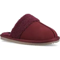 Hush puppies Arianna Mocka Kvinno Bordeaux Tofflor