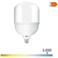 EDM T160 E27 60w 6490 Lumens 6400k 220-240v 160 X 264 Mm Led-lampa