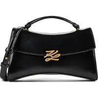 Karl Lagerfeld Handväska 'K/AUTOGRAPH' guld / svart