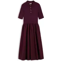 Tommy Hilfiger Midi Fit And Flare Polo Dress