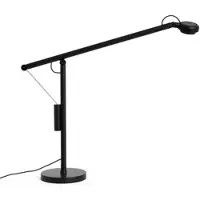 HAY Bordslampa , Fifty-Fifty, dimbara, Svart, Arbetsrum / hemkontor, Aluminium, Design