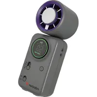 Verbatim 32347, Lila, Grå, 1 fläkt/-ar, 10 h, 16000 RPM, Handhållen fläkt, 10 W