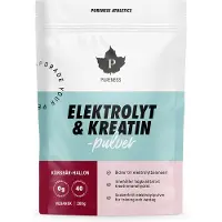 Pureness Elektrolyt & Kreatinpulver Körsbär-Hallon 200 gram