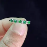 YIRAN Jewelry Naturlig Jade Kalcedon Grön ringar för kvinnor Fräsch Rund Enkelradig Ring Utsökt Mode Fest Fina Smycken 8