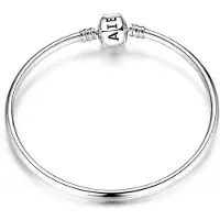 YIRAN Jewelry Nytt 925 Sterlingsilver Berlock Kärlek Rosa Ros Armband Armringar Gör-det-själv För Mode Smycken Damaccessoarer Trendiga Smycken Gåva 21cm
