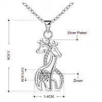 YIRAN Jewelry Nytt mode mor och dotter hjorthalsband fawn halsband mor dotter alla hjärtans dag present smycken accessoarer