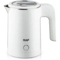 Household supplies MH Resa Elektrisk Vattenkokare Te Kaffe 0.8L Rostfritt stål Bärbar vattenkokare Kanna för hotell Familjeresa Kök Smart Vattenkokare EU