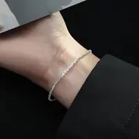 YIRAN Jewelry Modian Reasälj Stjärnljus Kedjearmband För Kvinnor Mode Sterling Silver 925 Enkelt Svart Armband Fina Smyckesaccessoarer