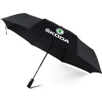 Chevrolet 2025 Ny Bil Logotyp Vikbar Paraply Anti-UV Tillbehör För Skoda Octavia Superb Rapid Kodiaq Karoq Fabia Kamiq Enyaq Vision RS Y black