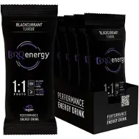 Torq 1:1 Proto Energidryck Engångsdos Förpackning Svartvinbär 43g 12 Enheter