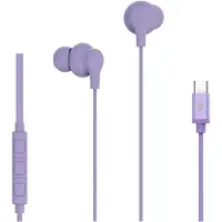 Celly Celly: Hörlurar In-Ear Kabel USB-C UP1600 Lila